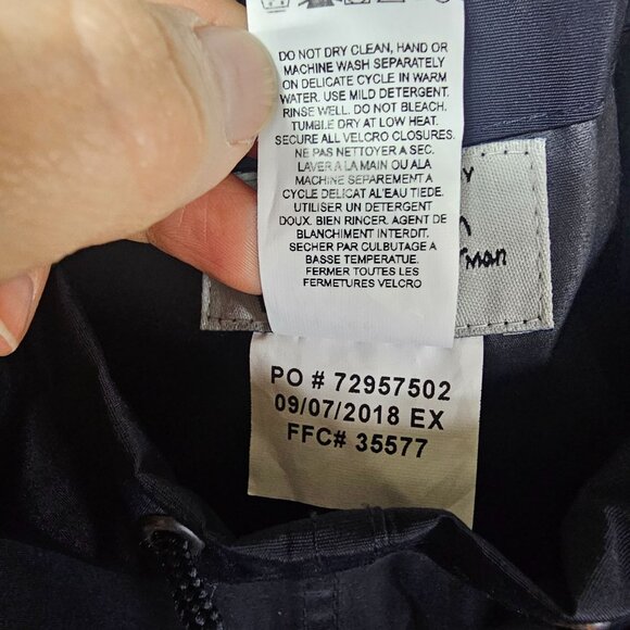 FedEx VF Imagewear Mens Black Adjustable Rain Pants Delivery Uniform Sz XXL - Picture 7 of 10